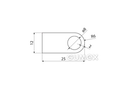 SILIKONPROFILE D-FORM